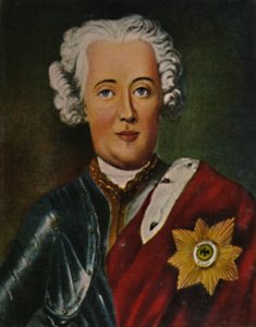 Friedrich le Grand 1712-1786 en tant que Kronprinz. - Peinture de Pesne, 1934