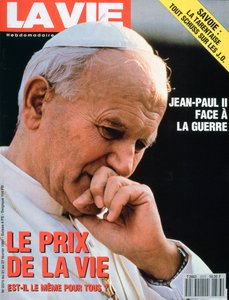 Couverture de La Vie, février 1991 - Unbekannt