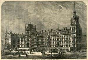 Façade de la gare et de l