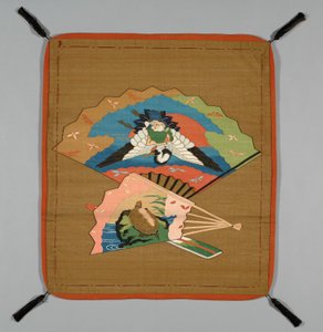 Couverture de cadeau Fukusa, Japon, fin période Edo 1789-1868 période Meiji 1868-1912, 19ème siècle