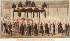 Procession funéraire de George III, 1820
