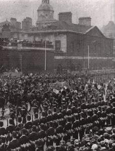 Procession funéraire du roi Édouard VII, Whitehall, Londres, 20 mai 1910 - Unbekannt