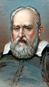 Galileo Galilei, astronome et mathématicien italien, vers 1630