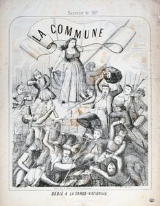 Garde Nationale, Commune de Paris, 1871