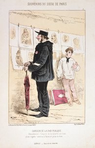 Gardien de la Paix Publique, Siège de Paris, 1870-1871