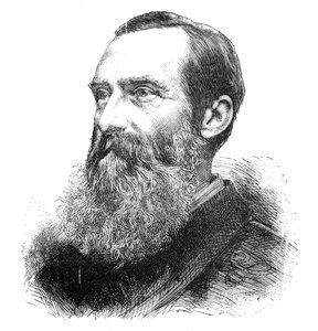 Général Biddulph, vers 1880