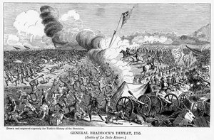 Défaite du général Braddock, 1755, 1877 - Unbekannt