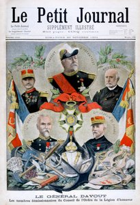Général Davout et membres du Conseil de la Légion d