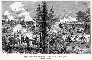 Victoire du général Johnson, près de Crown Point, 1755, 1877