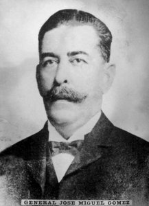 Général José Miguel Gómez 1858-1921, Président de Cuba, vers 1910