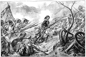 Général Joubert à la bataille de Rivoli, 14 janvier 1797 1882-1884 - Unbekannt