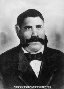 Général Modesto Diaz 1826-1892, Major Général de l