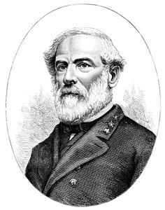 Général Robert E Lee 1807-1870, général américain