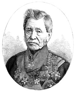 Général Sir John Fox Burgoyne 1782-1871, soldat britannique