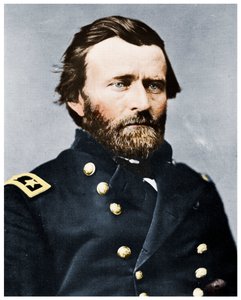 Général Ulysses S. Grant, soldat et politicien américain, vers 1860 - Unbekannt