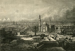 Vue générale du Caire, 1890