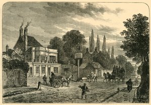 Vue générale de Old Kentish Town, 1820, vers 1876