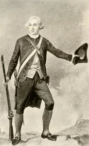Général Warren, en tenue de minute-man, vers 1760, 1937 - Unbekannt