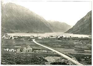 Vue générale, Odde, Norvège, 1895