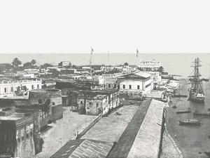 Vue Générale de la Capitale, Zanzibar, 1895 - Unbekannt