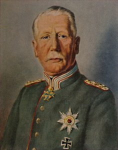 Generaloberst von Einem. Né en 1853. - Peinture de Busch, 1934