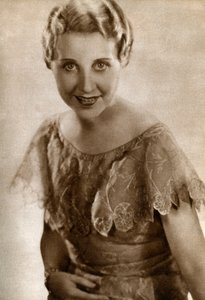 Genevieve Tobin, actrice américaine, 1933 - Unbekannt
