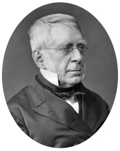 George Biddell Airy 1801-1892, astronome et géophysicien anglais, 1877
