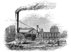 La locomotive Rocket de George Stephenson, 1829 1859