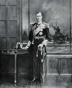 George VI, amiral de la flotte de la Royal Navy, 1936