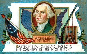 George Washington, président américain, 18ème siècle - Unbekannt