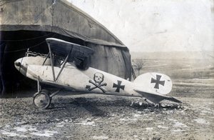 Albatros DV allemand, Souilly, France, 2 janvier 1918