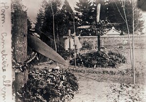 Cimetière allemand, vers 1914-1918