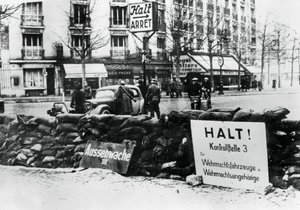 Point de contrôle allemand, Paris occupé, 1940-1944