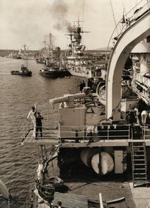 Visite de la flotte allemande à Swinoujscie, 1933