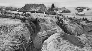 Infanterie allemande dans les tranchées à Jasionna, Pologne, Première Guerre mondiale, 1915 - Unbekannt