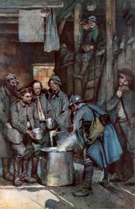 Prisonniers allemands à Souville, Verdun, France, 26 mars 1916, 1926