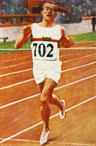 Sprinteur allemand Joachim Büchner, 1928