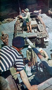 Les armes et munitions allemandes arrivent en Afrique du Nord, 1942 - Unbekannt