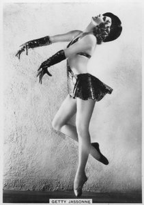 Getty Jassonne, danseuse de ballet française, vers 1936-1939