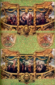 Panneaux peints de Giovanni Cipriani sur le Gold State Coach, 1762, 1937 - Unbekannt