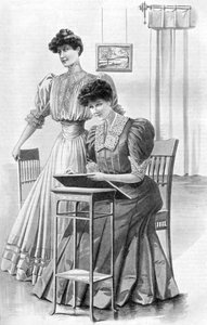 Tenue des filles pour novembre 1905