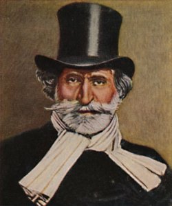 Giuseppe Verdi 1813-1901. - Peinture de Michel, 1934