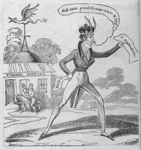 Dieu sauve le grand George notre roi, vers 1820
