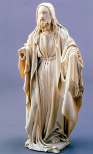 Dieu le Père, ivoire flamand anonyme
