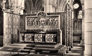 Autel doré, Buckfast, Abbaye, 20e siècle - Unbekannt
