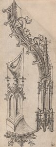 Lettre gothique D, vers 1480-1500 - Unbekannt