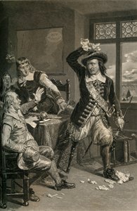 Le gouverneur Stuyvesant détruisant la convocation à se rendre, 1877 - Unbekannt