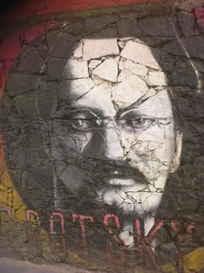 Graffiti de Léon Trotsky