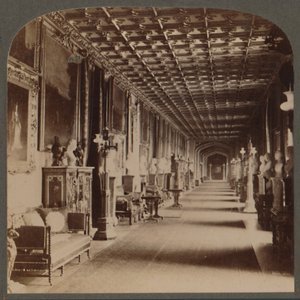 Grand Corridor, château de Windsor, Angleterre, vers 1910 - Unbekannt
