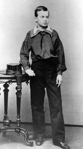 Grand-duc Alexei Alexandrovich de Russie, c1860-c1862